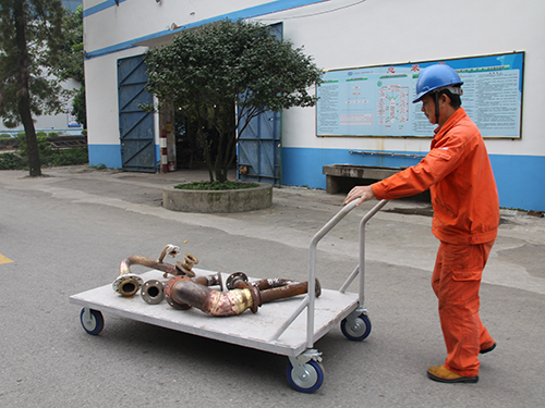 重型腳輪推車（chē）案例（lì）